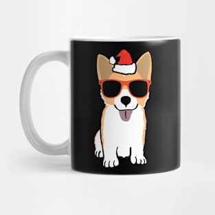 CORGI CHRISTMAS HAT Mug